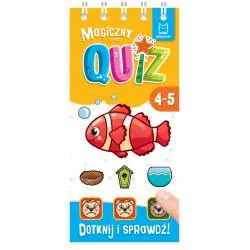 MAGICZNY QUIZ Z RYBKĄ. DOTKNIJ I SPRAWDŹ 4-5 LAT