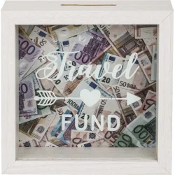 SKARBONKA DREWNIANA TRAVEL FUND