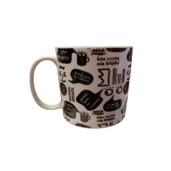 KUBEK CERAMICZNY ZACZYTANI 400ML