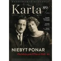 NIEBYT PONAR. ZBRODNIA POD WILNEM 1941-44. KARTA 89