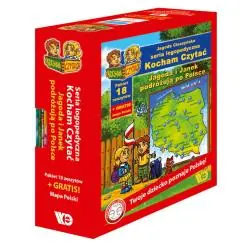 KOCHAM CZYTAĆ. KOMPLET JAGODA I JANEK PODRÓŻUJĄ PO POLSCE