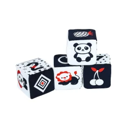 KOSTKI SENSORYCZNE SMILY PLAY 3M+