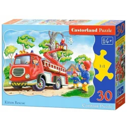 STRAŻ POŻARNA PUZZLE 30 ELEMENTÓW CASTORLAND 4+