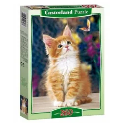 KOTEK PUZZLE 260 ELEMENTÓW CASTORLAND 5+