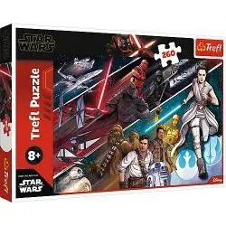 STAR WARS W ODLEGŁEJ GALAKTYCE PUZZLE 260 ELEMENTÓW TREFL 8+