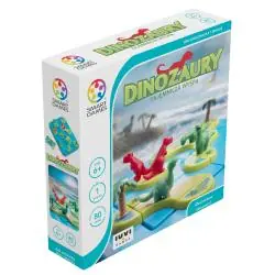 DINOZAURY TAJEMNICZA WYSPA GRA LOGICZNA 6+