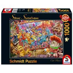 MUZYKALNE KOTY PUZZLE 1000 ELEMENTÓW SCHMIDT 10+