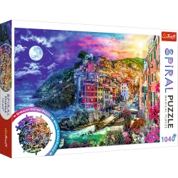 MAGICZNA ZATOKA PUZZLE SPIRALNE 1040 ELEMENTÓW TREFL 10+