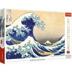 WIELKA FALA W KANAGAWIE PUZZLE 1000 ELEMENTÓW TREFL 10+