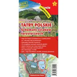 TATRY POLSKIE. SCHEMATY SZLAKÓW TURYSTYCZNYCH