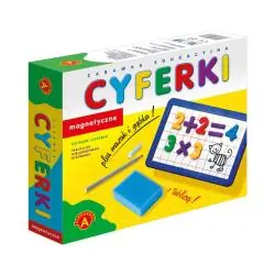 CYFERKI MAGNETYCZNE Z TABLICĄ ALEXANDER 5+