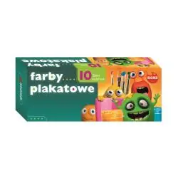 FARBY PLAKATOWE 10 KOLORÓW MONA