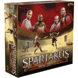SPARTAKUS KREW I ZDRADA GRA PLANSZOWA REBEL 14+