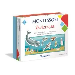ZWIERZĘTA MONTESSORI GRA EDUKACYJNA CLEMENTONI 3+