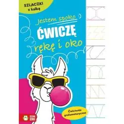 JESTEM SPOKO. ĆWICZĘ RĘKĘ I OKO. SZLACZKI Z KALKĄ ĆWICZENIA GRAFOMOTORYCZNE