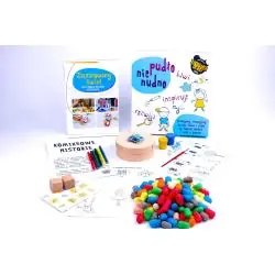 ZACZAROWANY ŚWIAT PUDŁO NIE NUDNO ZESTAW KREATYWNY 3+