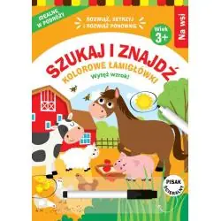 NA WSI. SZUKAJ I ZNAJDŹ. KOLOROWE ŁAMIGŁÓWKI 3+ II GATUNEK