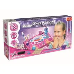 STUDIO PAZNOKCI ZESTAW KREATYWNY DOMOWE SPA I ZDOBIENIE PAZNOKCI 8+
