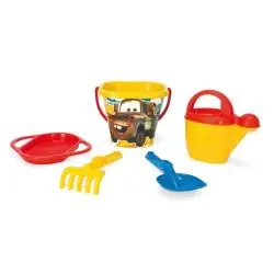 ZESTAW DO PIASKU DISNEY AUTA 7 ELEMENDÓW WADER 3+