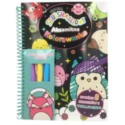 SQUISHMARSHALLOWS AKSAMITNA KOLOROWANKA Z PISAKAMI