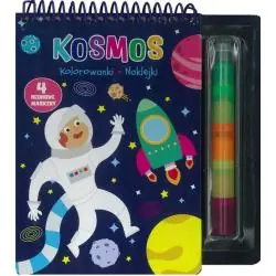 KOSMOS. KOLOROWANKI, NAKLEJKI