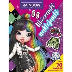 RAINBOW HIGH. UBIERANKI NAKLEJANKI