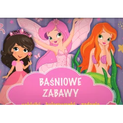 BAŚNIOWE ZABAWY. NAKLEJKI, KOLOROWANKI, ZADANIA