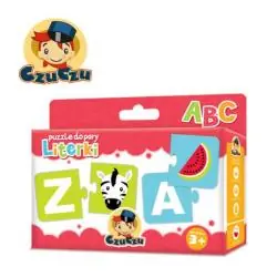 PUZZLE DO PARY. LITERKI. CZUCZU 3+