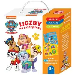 PSI PATROL. LICZBY NA CZTERY ŁAPY. UCZĘ SIĘ, POZNAJĘ, POTRAFIĘ 3+