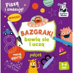 PAKIET BAZGRAKI BAWIĄ SIĘ I UCZĄ. KAPITAN NAUKA 3-6 LAT