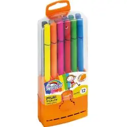 PISAKI TRÓJKĄTNE 12 KOLORÓW FIORELLO