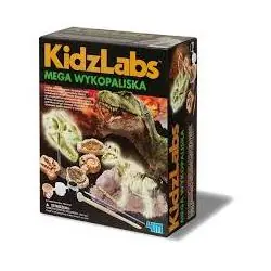 MEGA WYKOPALISKA PREHISTORYCZNY TYRANOZAUR ZESTAW KREATYWNY RUSSELL 4+