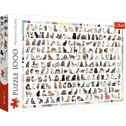 208 KOTÓW PUZZLE 1000 ELEMENTÓW TREFL 10+