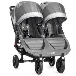 WÓZEK BLIŹNIACZY SPACEROWY SPACERÓWKA BABY JOGGER CITY MINI GT DOUBLE STEEL GREY