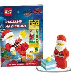 LEGO BOOKS RUSZAMY NA BIEGUN! + FIGURKA 6+
