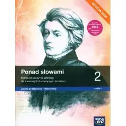 PONAD SŁOWAMI 2.1 PODRĘCZNIK DO JĘZYKA POLSKIEGO ZAKRES PODSTAWOWY I ROZSZERZONY