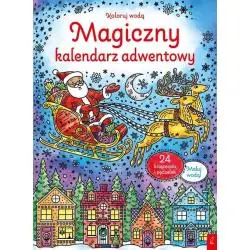 MAGICZNY KALENDARZ ADWENTOWY. KOLORUJ WODĄ