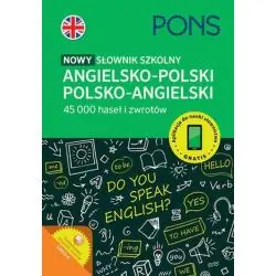 NOWY SŁOWNIK SZKOLNY ANGIELSKO-POLSKI, POLSKO-ANGIELSKI