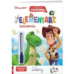 DISNEY UCZY. PRZYGODA Z CZYTANIEM. ELEMENTARZ ĆWICZENIA