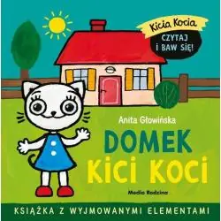 DOMEK KICI KOCI. KSIĄŻKA Z WYJMOWANYMI ELEMENTAMI