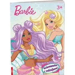 BARBIE KOLOROWANKA Z NAKLEJKAMI 3+