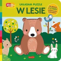 W LESIE. UKŁADAM PUZZLE. AKADEMIA MĄDREGO DZIECKA