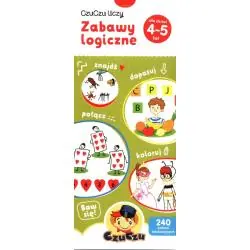 CZUCZU UCZY ZABAWY LOGICZNE DLA DZIECI 4-5 LAT