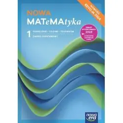 NOWA MATEMATYKA 1 PODRĘCZNIK ZAKRES PODSTAWOWY
