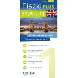 ANGIELSKI FISZKI PLUS DLA POCZĄTKUJĄCYCH 1