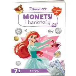 DISNEY KSIĘŻNICZKA. DISNEY UCZY. MONETY I BANKNOTY