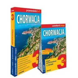 CHORWACJA 3W1 PRZEWODNIK + ATLAS + MAPA