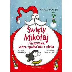 ŚWIĘTY MIKOŁAJ I ŚNIEŻYNKA, KTÓRA SPADŁA MU Z NIEBA