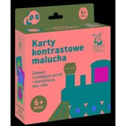KARTY KONTRASTOWE MALUCHA. KAPITAN NAUKA 6M+