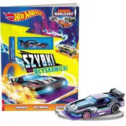 HOT WHEELS. SZYBKI JAK BŁYSKAWICA. KSIĄŻECZKA Z MODELEM